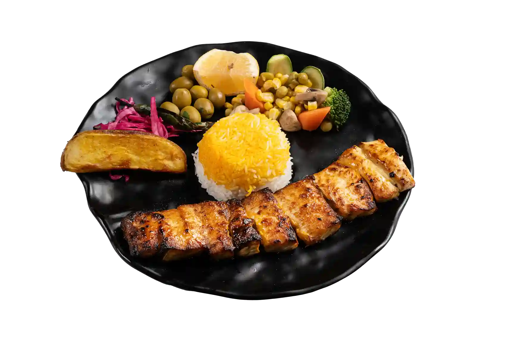 جوجه کباب حلزونی