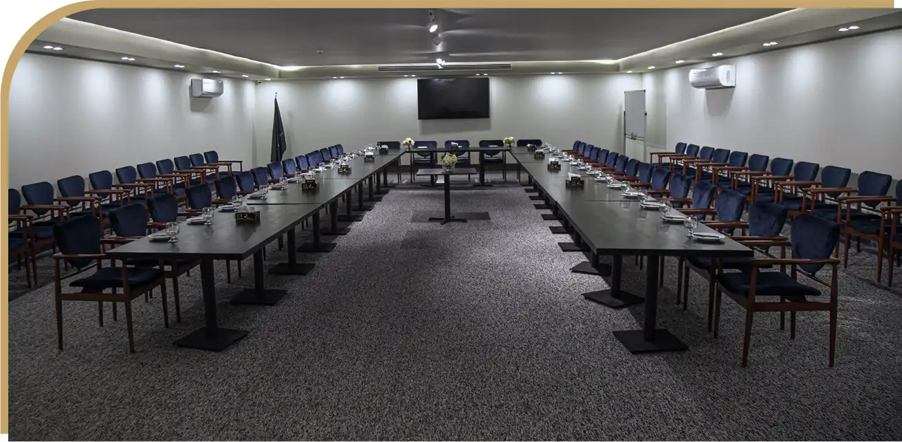 Business meeting room