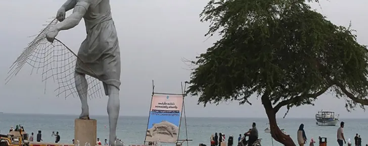 سال مرد ماهیگیر از بهترین لوکیشن های عکاسی در کیش