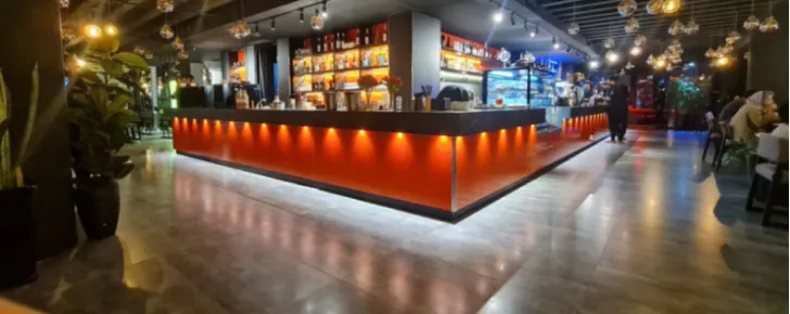 کافه تایم لپس از بهترین کافه های ساحلی کیش